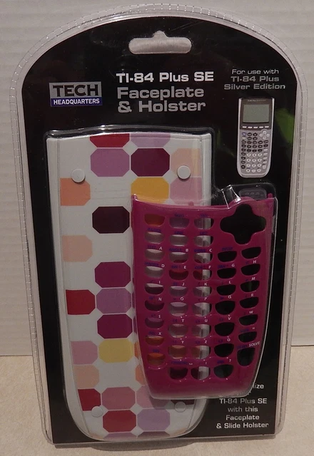 New / Sealed  Ti-84 Plus Se - Multi Color Design Faceplate & Cover