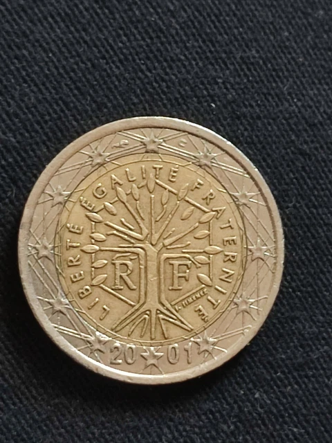 2 Euro Münze Liberte Egalite Fraternite 2001 Fehlprägung 2 EURO MÜNZE Fehlprägung Frankreich 2001 Liberté Egalité Fraternité EUR