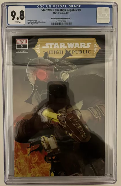 Marvel Comics Star Wars High Republic #3 Variant 1St Cover Marchion Ro Cgc 9.8