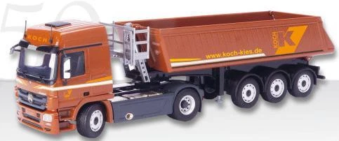 CONRAD 3058, MERCEDES Benz camion à gaz en bouteille 1/50 Messer