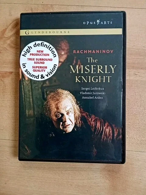 THE MISERLY KNIGHT: Sergei Leiferkus (DVD) Sergei Leiferkus