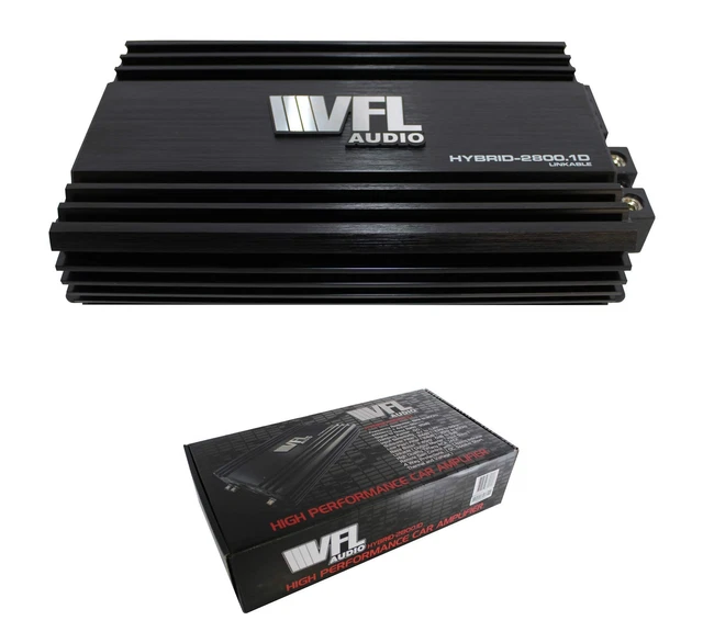 VFL AUDIO ST55001 D Class Amplifier 5500 Watts Max 2800 Watts RMS American Bass $344.74 - PicClick