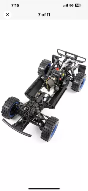 1/5 360FT Baja Petrol 36cc 4Bolt 4+HP Walbro NGK 2.4ghz Tuned Pipe New 2022