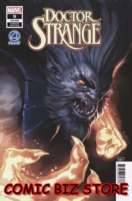 Doctor Strange #9 (2018) 1St Printing Djurdjevic Fantastic Four Villains Variant