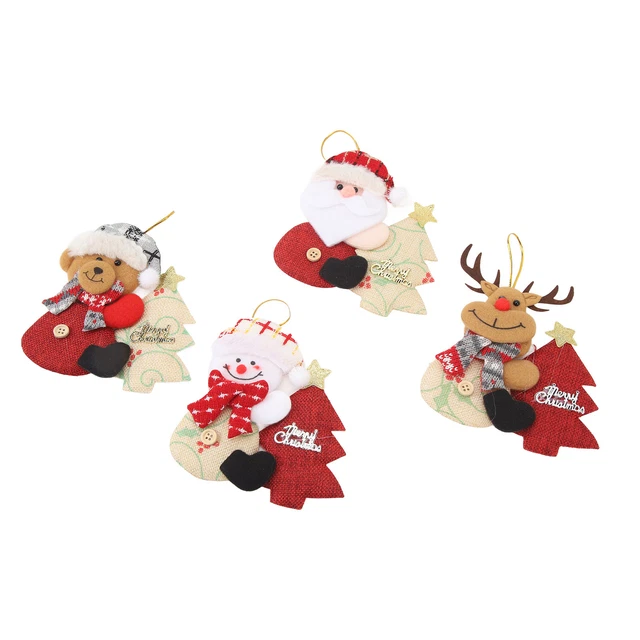 4 Pezzi Di Ornamenti Per La Decorazione 'albero Di Natale Set Di Ornamenti