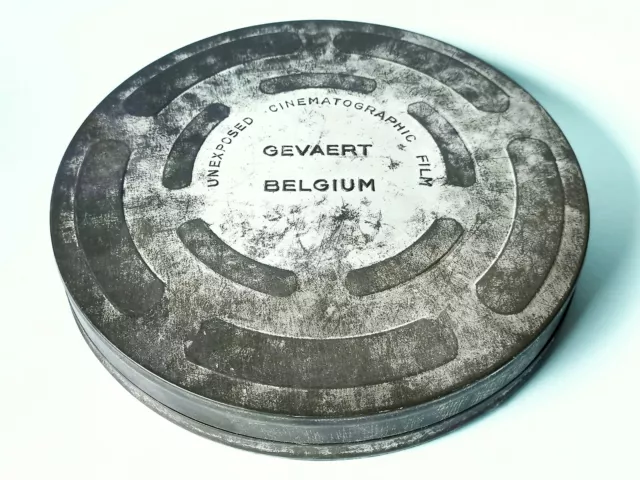 VINTAGE GEVAERT Film Reel Tin and reel - 5 cm in diameter £10.00 - PicClick  UK