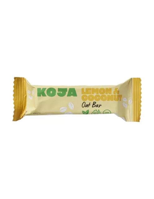 Koja Lemon & Coconut Oat Bar 60g x 12