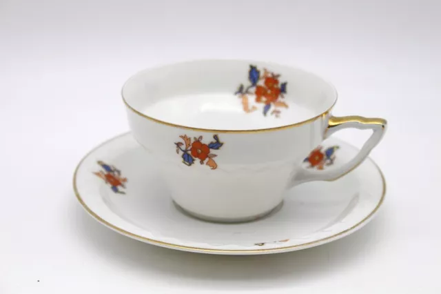 Carstens Sorau Astoria Art Deco 20er Jahre Tasse mit Untertasse