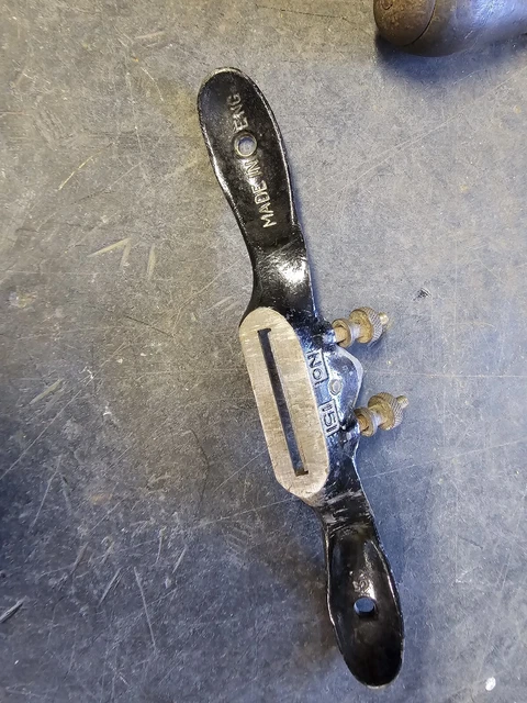 VINTAGE Tools Spokeshave STANLEY #151 Woodworking DrawKnife no blade