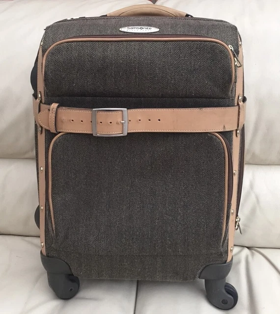 Vintage Samsonite Black Label Carry-on Spinner Expandable Luggage