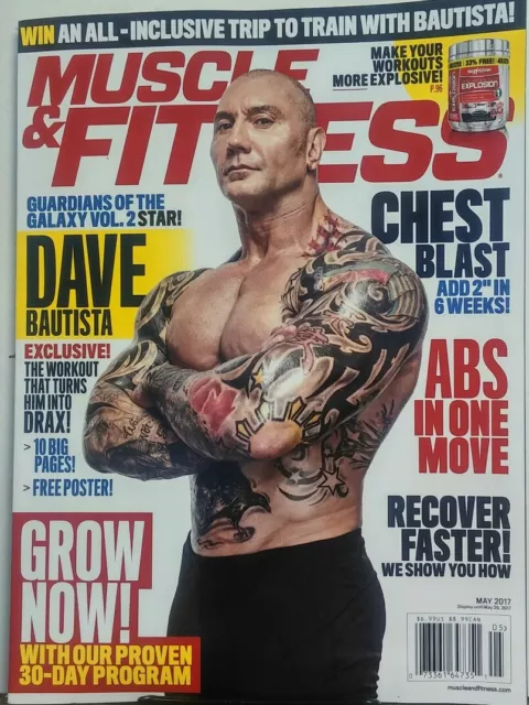 Dave Bautista (Batista) - Check out the November Muscle & Fitness at  newsstands now!