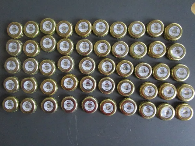 50 Warsteiner Bier Bottle Caps Kronenkorken  Kronkorken sammeln,basteln,Mosaik