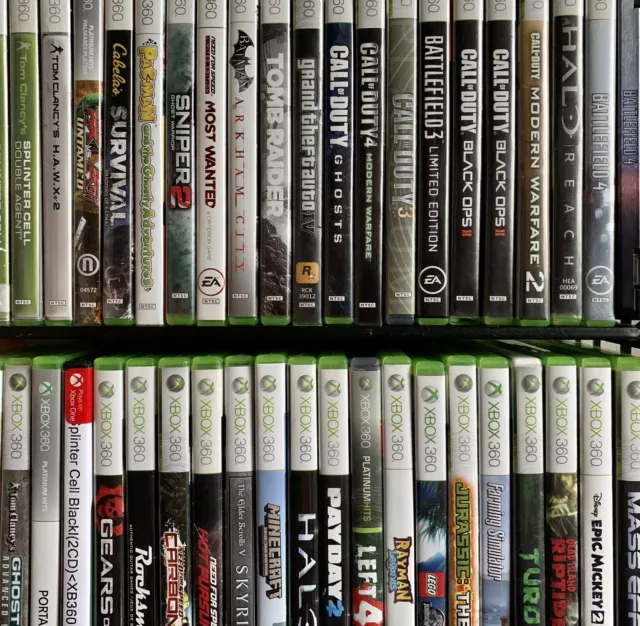 Xbox 360 Games pick and choose great condition