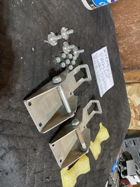 Simmons flex ski snowmobile mount bracket set hardeare 029