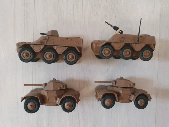 DINKY TOYS, GMC dépannage lot 7 militaire grue, complet