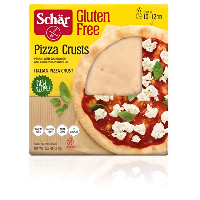 Schar sans Gluten Pizza Croûte, 2-Count, 2-Pack Emballage Peut Varier 2