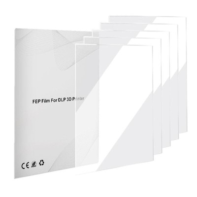 Micron 10 pellicole FEP 110 micron formato A5 200x140 mm stampanti 3D SLA DLP LCD 5.5 