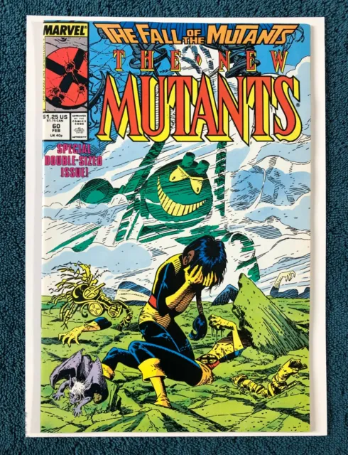 The New Mutants #60 Marvel Comic Books KEY ISSUE Death Of Cypher