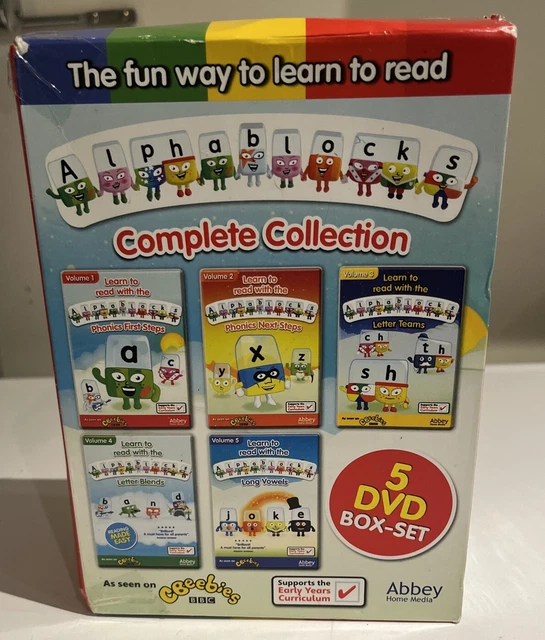 Alphablocks Complete Collection   DVD 5枚 My Alphablocks 5 DVD Box-Set - YouTube