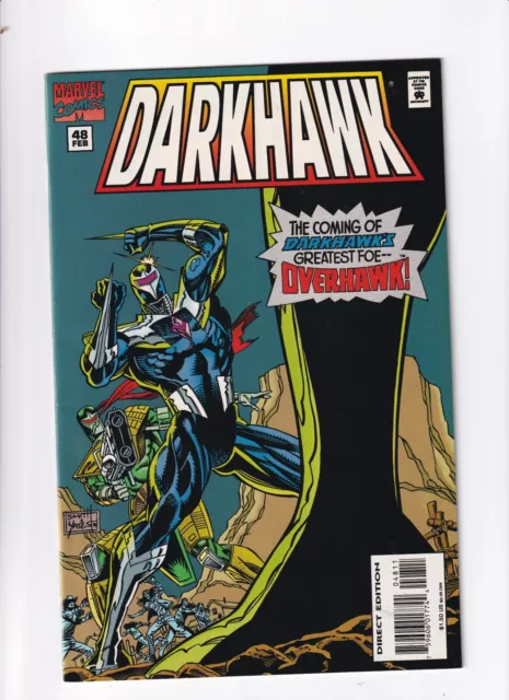 Darkhawk #48 Marvel 1995  Overhawk!  NM