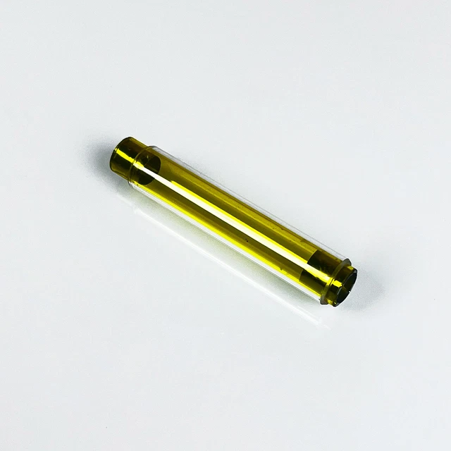 Palomar StarLux Icon Handpiece Head Glass Flow Tube - Yellow 12mm Palomar StarLux Icon Handpiece Head Glass Flow Tube - Yellow 12mm