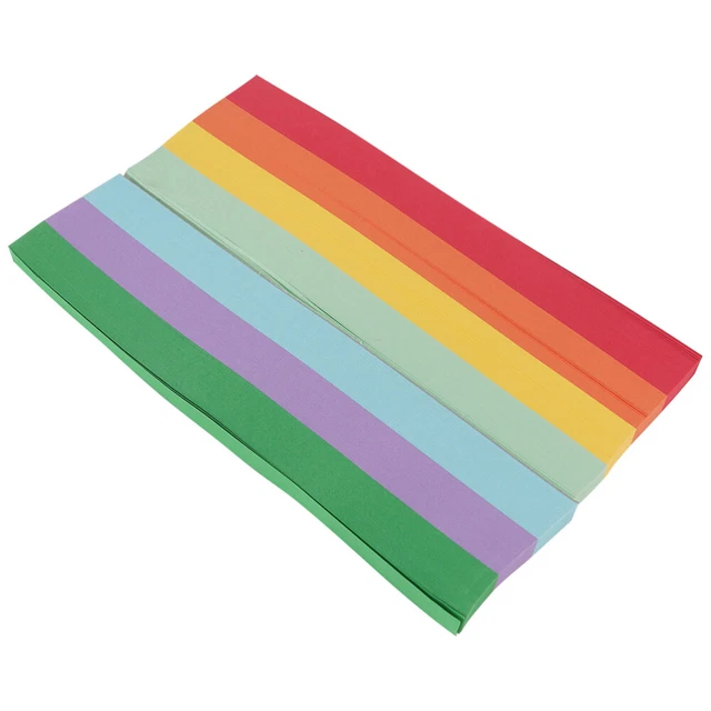 2700pcs Stern Origami Papierstern doppelseitige Origami -Dekorationen
