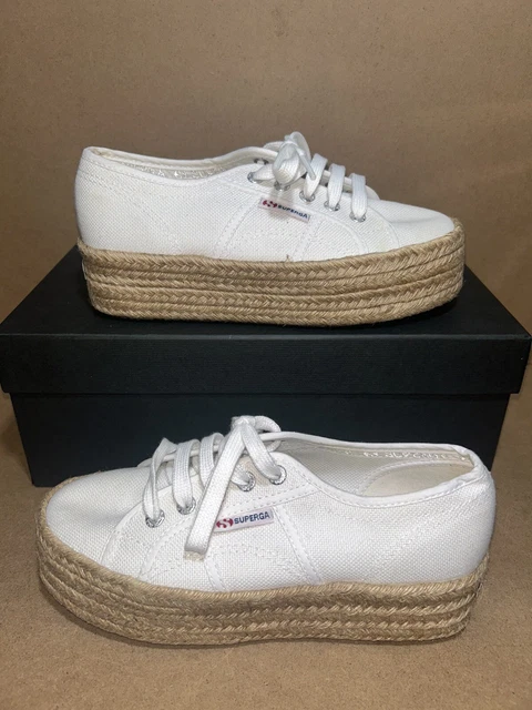 Superga alte paglia sale