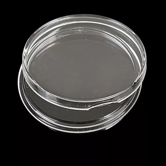 10X 40mm Applied Clear Round Cases Coin Storage Capsules Holder Plastic A Hw,K7 2