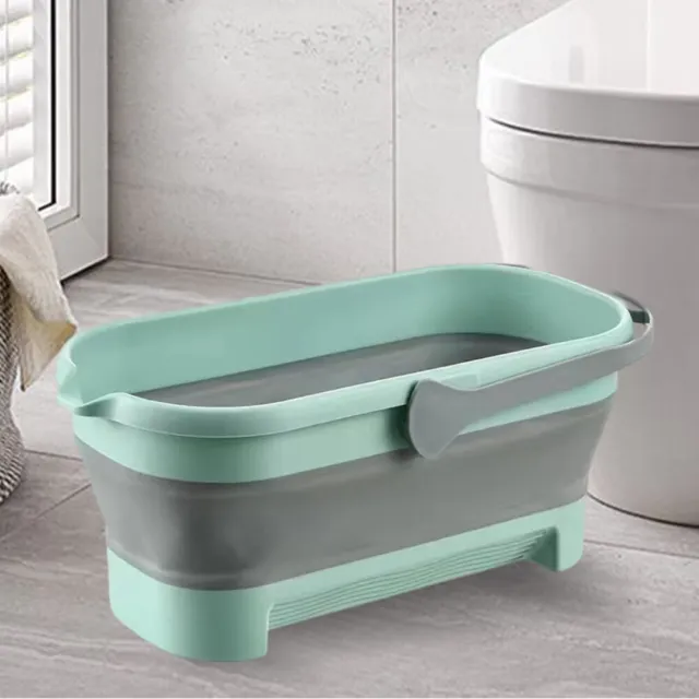 Rectangular Handy Baskets Anti-Slip Portable Washing Tub Home Cleaning Supplies
