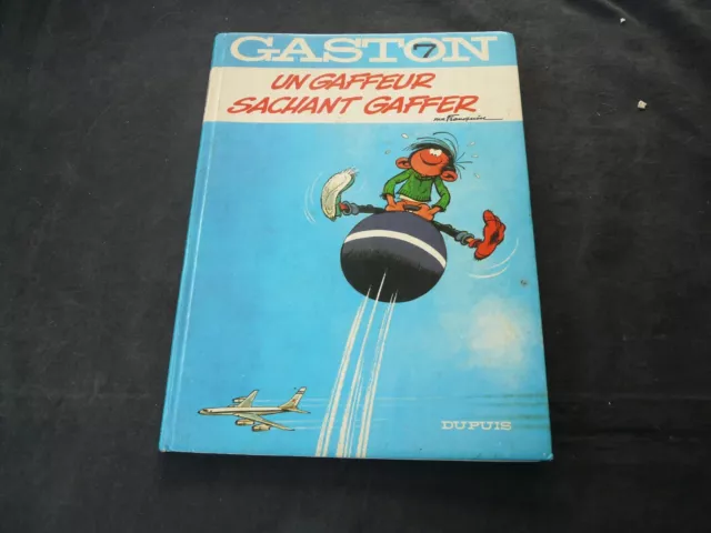 Gaston Lagaffe un gaffeur sachant gaffer Ed 1977  REF 4687C