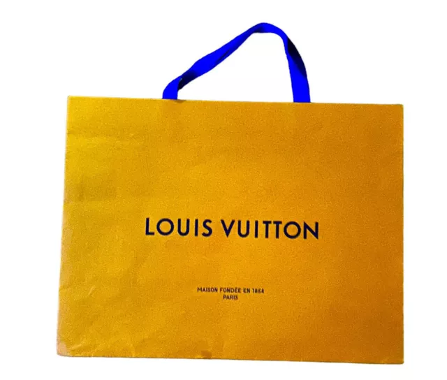 medium Louis Vuitton gift bag/ shopping bag 40x34x16cm + free message card