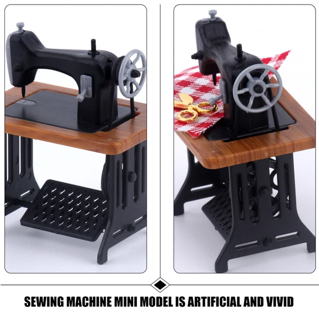 VINTAGE DOLLHOUSE FURNITURE Mini Tailor Sewing Machine Model £8.35