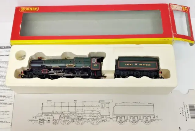 Hornby OO Gauge GWR 4-6-0 King Class King Henry VII R2119 Locomotive Model Loco