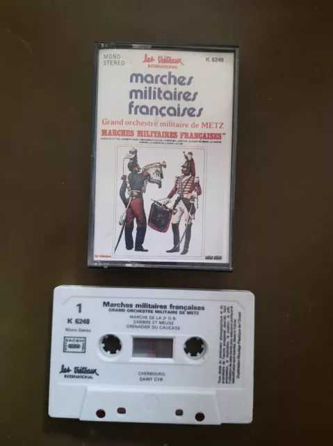 K7 Audio: Marce Militari Francesi - Grande Orchestra Militare Di Metz