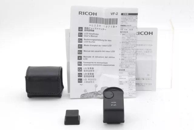 "Near MINT w/ Case" Ricoh VF-2 LCD View Finder For GXR From Japan