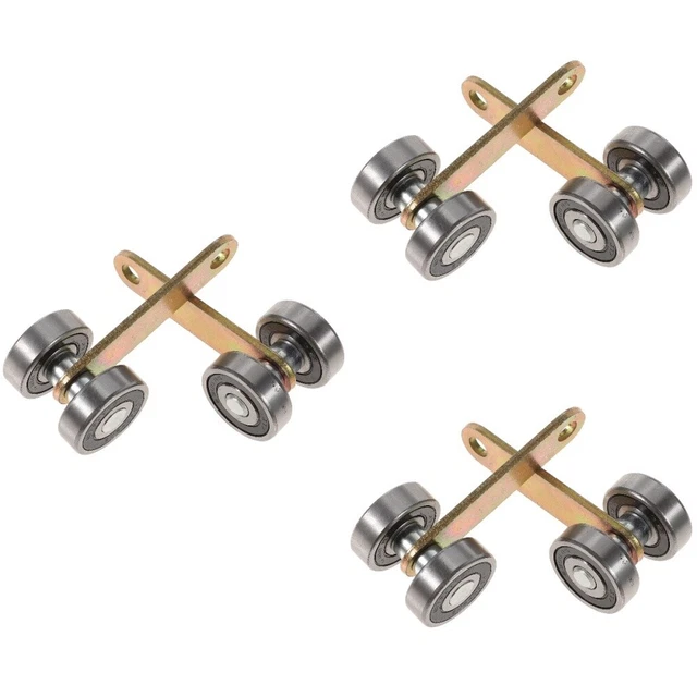 6 pcs Practical barn door rollers Assembly Window Accessories
