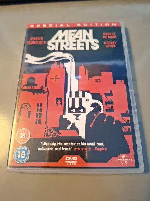 Mean Streets DVD. Martin Scorsese. Robert De Niro, Harvey Keitel.