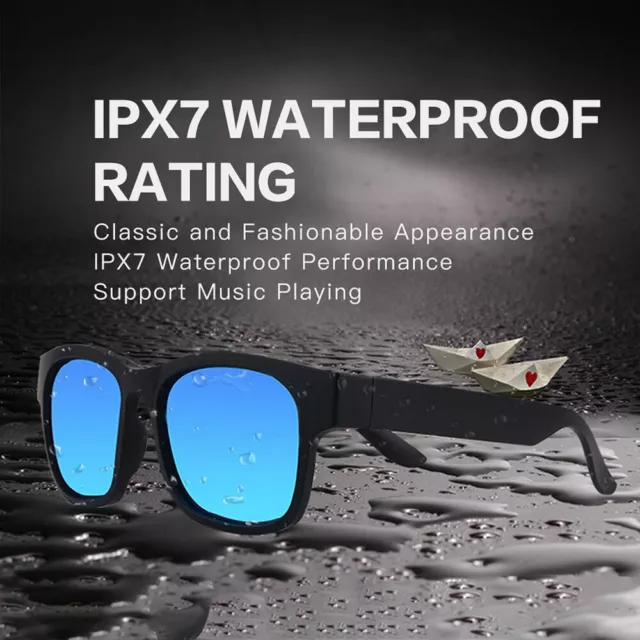 Wireless Bluetooth Audio Smart Polarized Sunglasses Headphone Sports Glasses