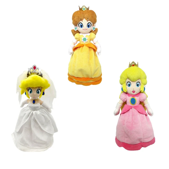 SUPER MARIO BROS Bowser Mario Princess Peach Plush Toys Stuffed Doll