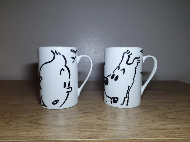 Mug Porcelaine Tintin - Cowboy Et Milou En Amérique - Colorisé - NEUF