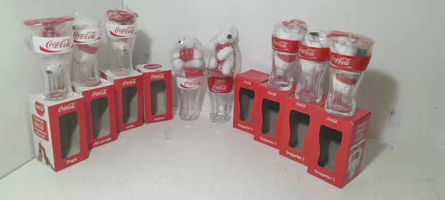 Lotto Bicchieti pubblicitari COCACOLA Dillo.