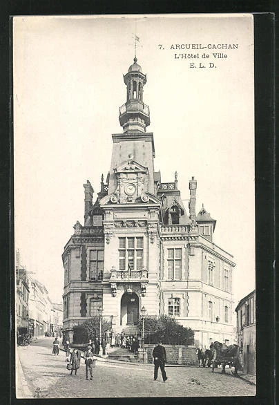CPA Arcueil-Cachan, L´Hotel de Ville