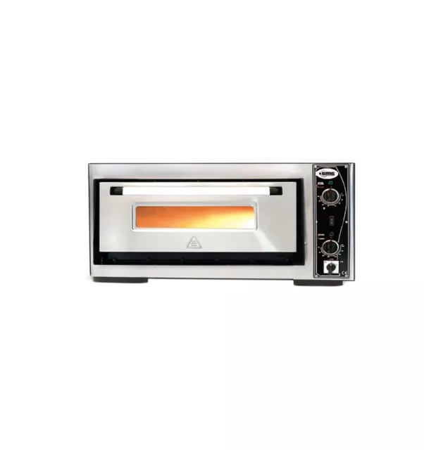 GMG Elektro Pizzaofen für Ø 40 cm (1+1) ohne Thermoanzeige Pizzabackofen 230V