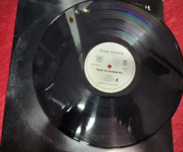 RARE LIMP BIZKIT N 2 Gether Now/Nookie Neptunes Re mixes 2001 Vinyl RARE LIMP BIZKIT N 2 Gether Now/Nookie Neptunes Re mixes 2001 Vinyl