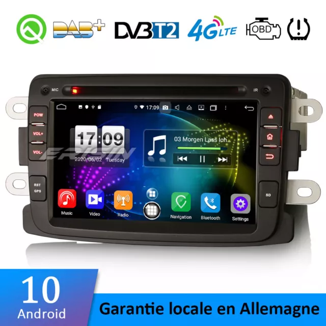 Autoradio 2 Din Android Autoradio Für Renault Dacia Sandero 2012-2017 Auto  Multimedia Autoradio GPS Navigationssystem