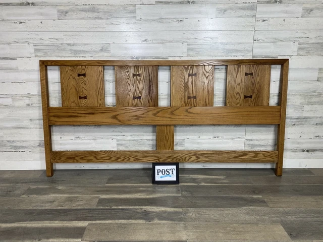 Mid Century Modern Conant Ball King Headboard Bed Mcm