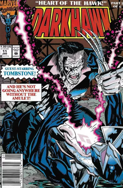 Darkhawk Comic 11 Cover A 1992 Danny Fingeroth Mike Manley Villagram Bill Oakley