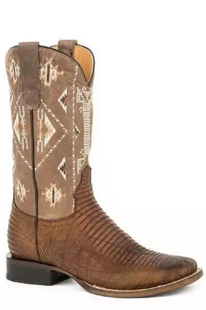 New! Women's Roper Brown 'ALL IN' WESTERN COWBOY BOOTS Size 7 8 9 10 11