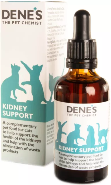 Denes Kidney Soporte Gatos Detox Salud de Hierbas 50ml