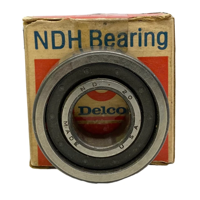 NDH Delco ND20 Cuscinetto 22mmX47mmX15mm Sfera Cuscinetto USA Venditore